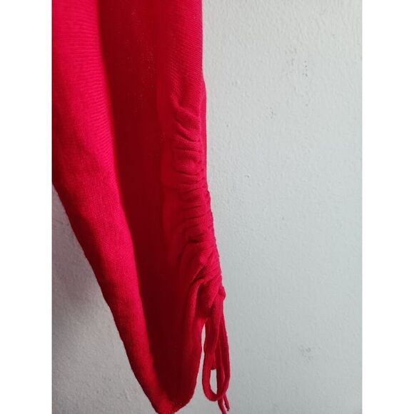 Chico's Women Dark Pink Open Front Cotton Cardigan Sweater size 3 or XL - Picture 7 of 7